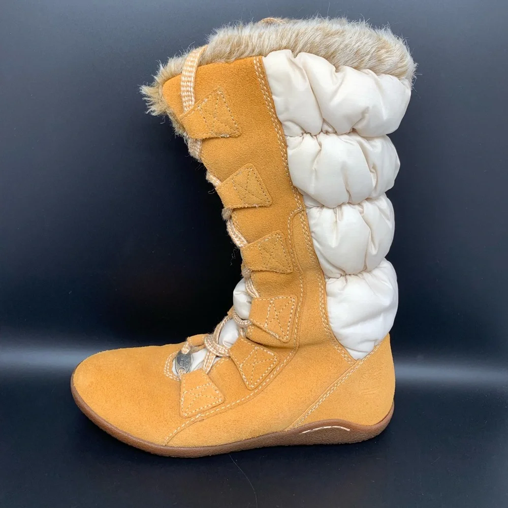 Timberland‎ Parkin Puffer Suede Boots Women’s Sz 6 - Picture 8 of 10